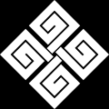 隅立て結び稲妻