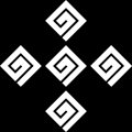 隅立て市松稲妻