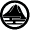 丸に富士山形