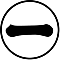 細輪に一の字