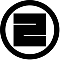 丸に一の角字