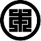 丸に本の角字