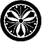 丸に剣三つ銀杏