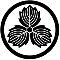 中輪に三つ柏