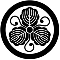 丸に片手柏