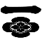上に一の文字木瓜